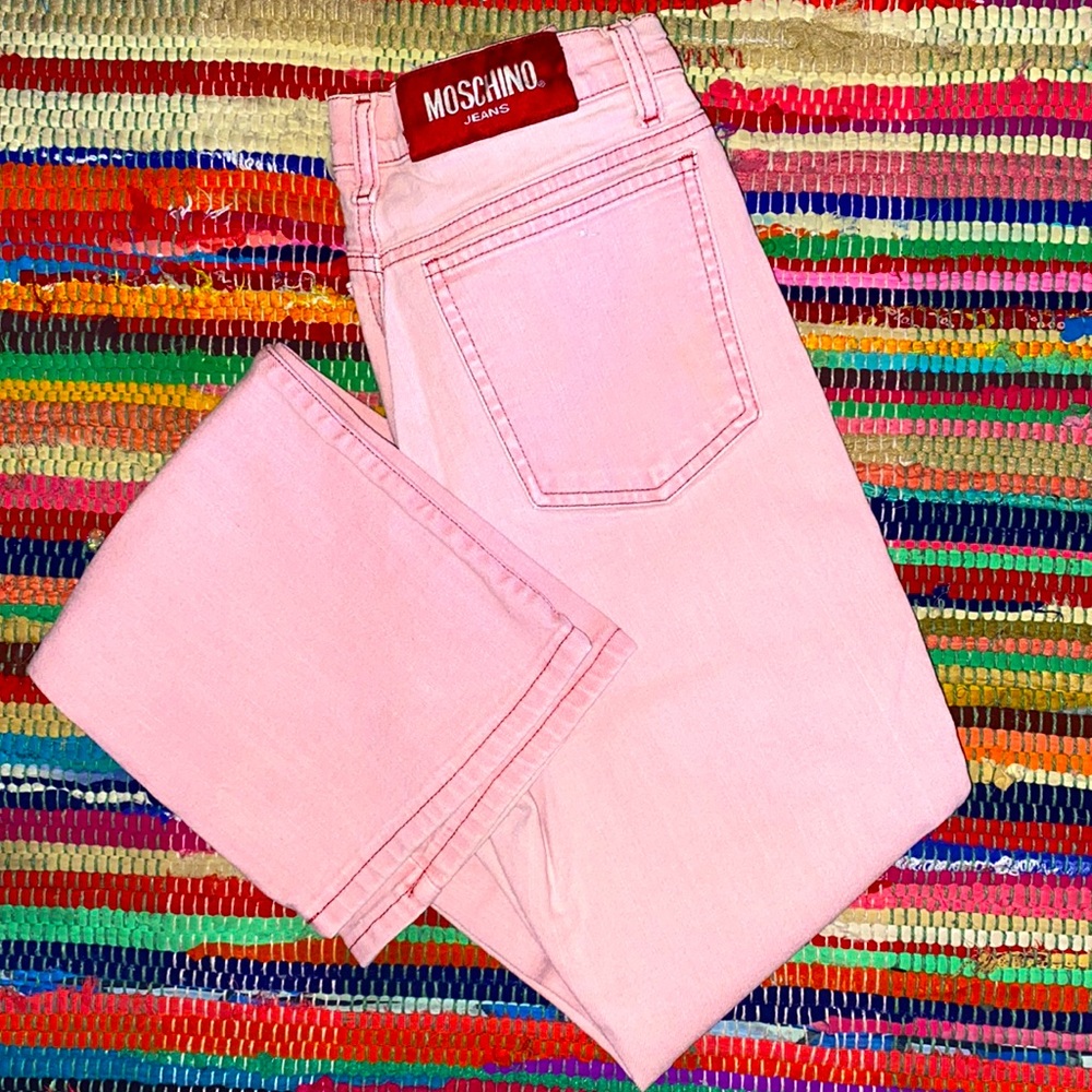 Pink Moschino Jeans